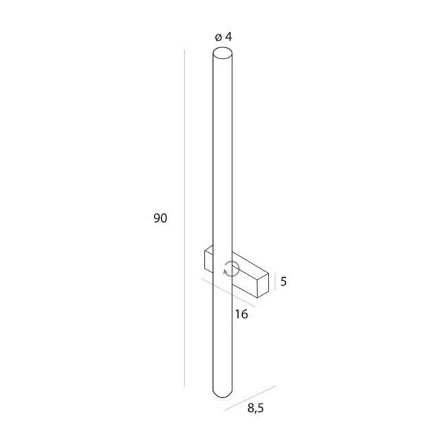 Kinkiety → Maxlight W0421D Thora