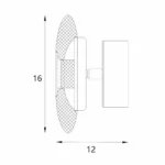 Kinkiety → Maxlight W0424 Lunaris