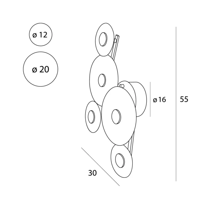 Kinkiety → Maxlight W0357 Allure 5l