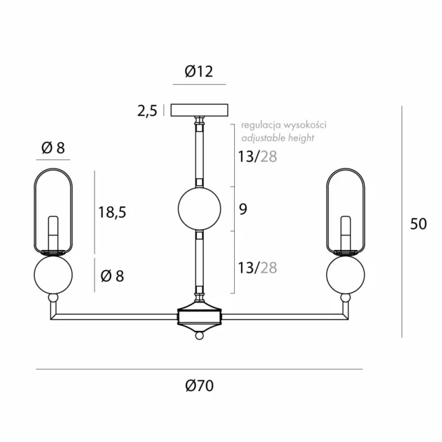 Pendant lamps → Maxlight P0632 Nova
