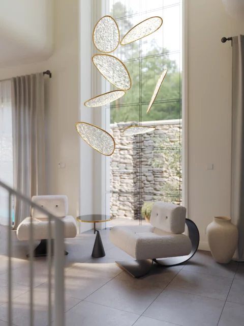 Lampy wiszące → Maxlight P0635D Empire 121W