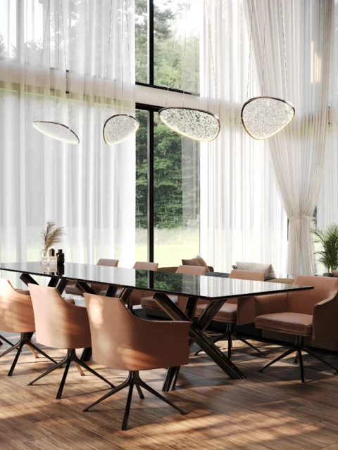 Lampy wiszące → Maxlight P0636D Empire 17W