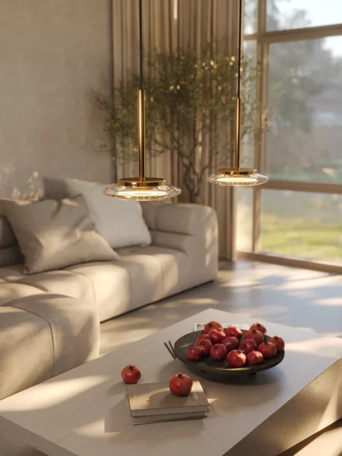 Lampy wiszące → Maxlight P0649 Lunaris