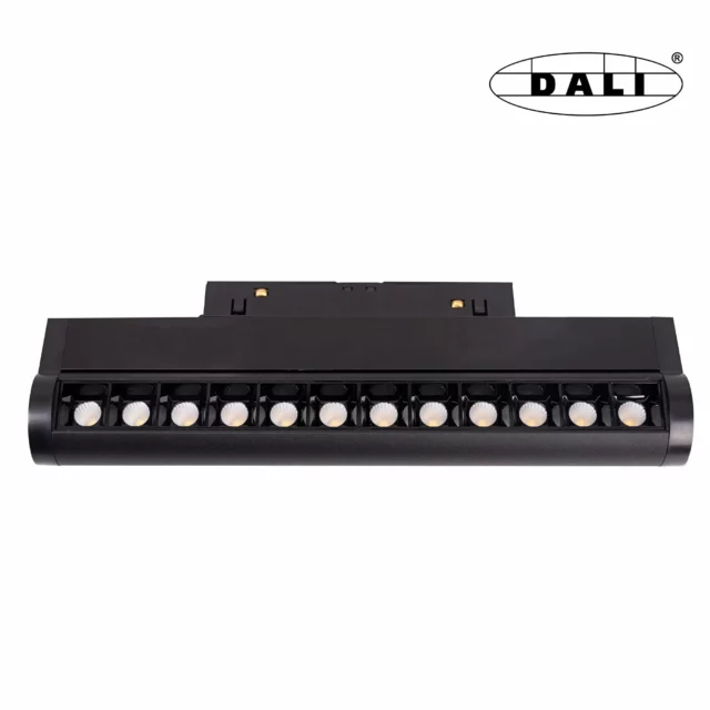 Systemy Szynowe → Magnetyczne → Oprawy → Maxlight M0019D Magnetic Raster Łamany Dali