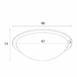 Ceiling lights → Maxlight C0238 Lotto 48cm