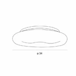 Ceiling lights → Maxlight C0233 Duo 34cm