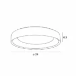 Ceiling lights → Maxlight C0235 Tornado 29cm