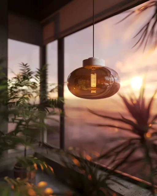 Pendant lamps → Maxlight P0518 Moonstone