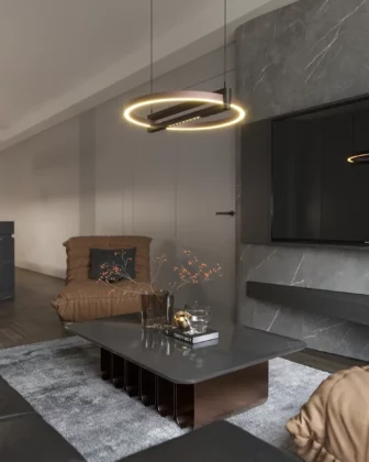 Lampy wiszące → Maxlight P0552 Singapur Round