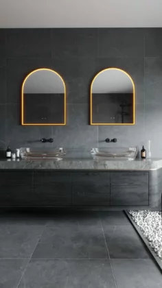 Lustra → Maxlight W0386 Mirror Półokrąg