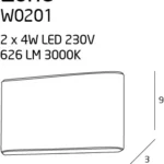 Бра → Maxlight W0201 Zone Ii IP44