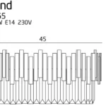 Plafony → Maxlight C0165 Trend 45cm