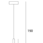 Lampy wiszące → Maxlight P0172 Organic I
