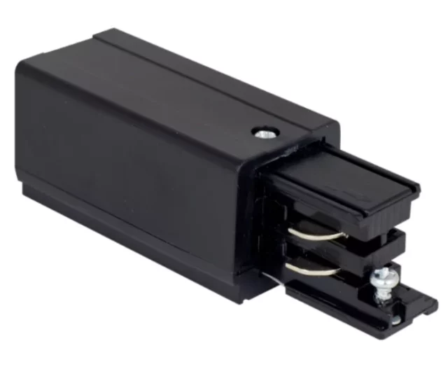 Systemy Szynowe → Systemy Szynowe 3-Fazowe → Akcesoria → Maxlight MHT1-C/L-BK Końcówka zasilająca lewa