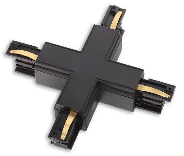 Systemy Szynowe → Systemy Szynowe 3-Fazowe → Akcesoria → Maxlight MHT1-X-BK Łącznik X
