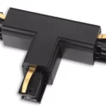 Systemy Szynowe → Systemy Szynowe 3-Fazowe → Akcesoria → Maxlight MHT1-T/L-BK Łącznik T lewy