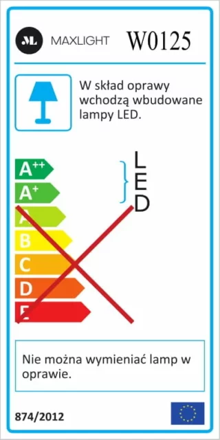 Kinkiety → Maxlight W0125 Goal II