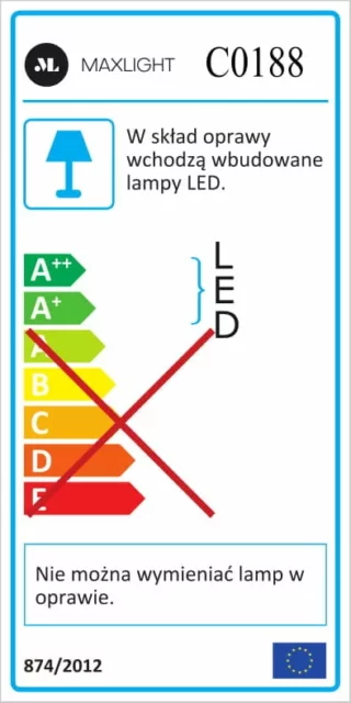 Mennyezeti lámpák → Maxlight C0188D Organic 60cm