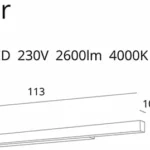 Wall lamps → Maxlight W0265 Linear