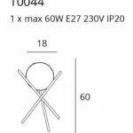 Table lamps → Maxlight T0044 Xena