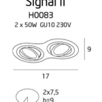Oświetlenie Techniczne → Wpuszczane → Maxlight H0083 Signal II