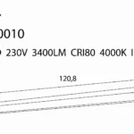 Track Systems → 3-Phase Rail Systems → Fixtures → Maxlight S0008 Linear – Lamp for 3F track