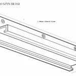 Systemy Szynowe → Systemy Szynowe 3-Fazowe → Akcesoria → Maxlight MHT1-P2-WH Uchwyt do szyn długi