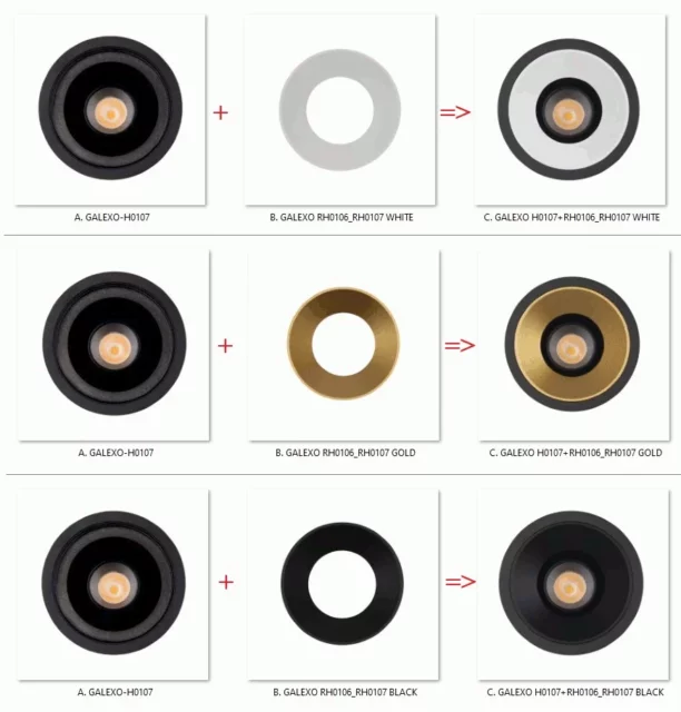 Technical Lighting → Recessed → Maxlight H0107 Galexo