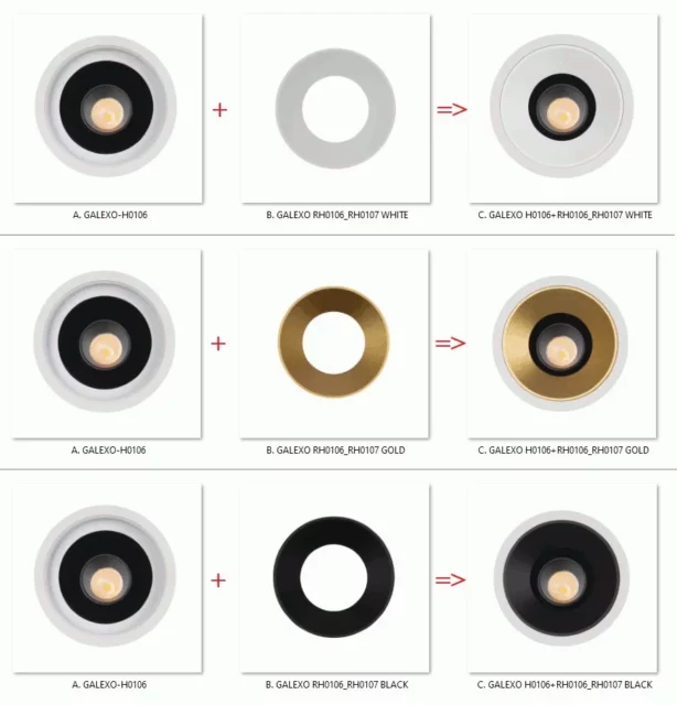 Technical Lighting → Recessed → Maxlight H0106 Galexo