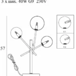 Table lamps → Maxlight T0035 Lollipop