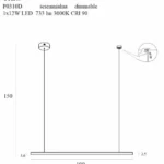 Pendant lamps → Maxlight P0310D Trio I