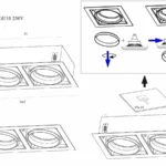 Oświetlenie Techniczne → Wpuszczane → Maxlight H0049 Matrix II