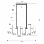 Pendant lamps → Maxlight P0504 Laxer