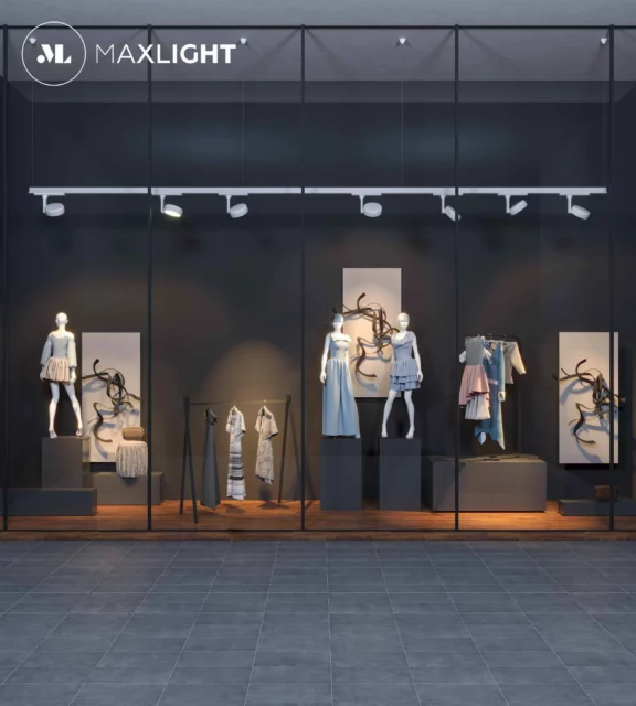 Track Systems → 3-Phase Rail Systems → Fixtures → Maxlight S0013 Charon – Lamp for 3F track