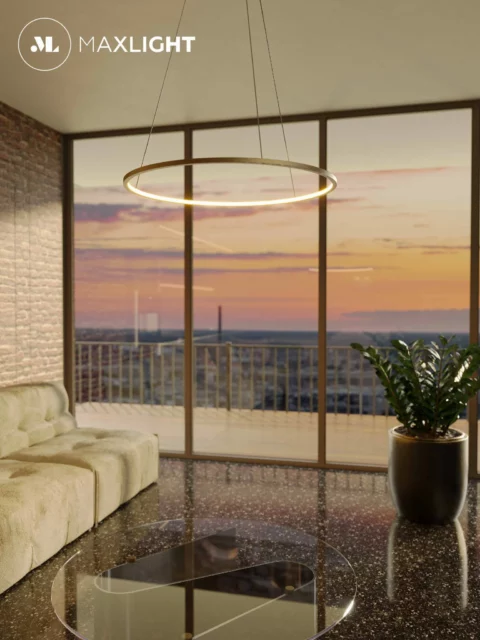 Pendant lamps → Maxlight P0493 Queen 50cm