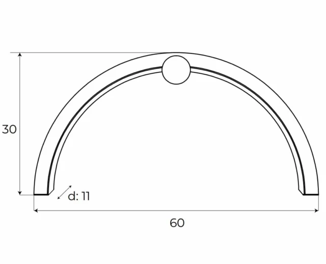 Wall lamps → Maxlight W0335 Trio Arc