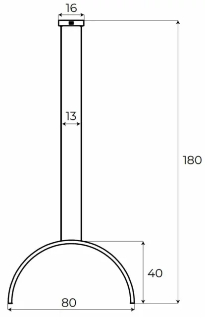 Pendant lamps → Maxlight P0519 Trio Arc I