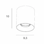 Technical Lighting → Surface-Mounted → Maxlight C0281 BigFix