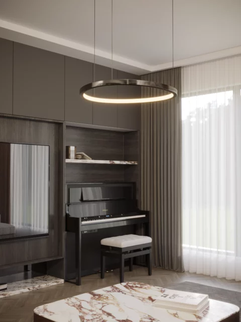 Lampy wiszące → Maxlight P0661D Cayenne 60cm