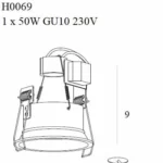 Oświetlenie Techniczne → Wpuszczane → Maxlight H0069 Deep