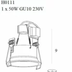 Oświetlenie Techniczne → Wpuszczane → Maxlight H0111 Deep
