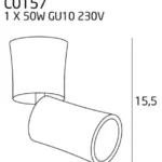 Taklampor → Maxlight C0157 Dot
