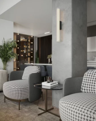 Fali lámpák → Maxlight W0365 Fayette 61cm