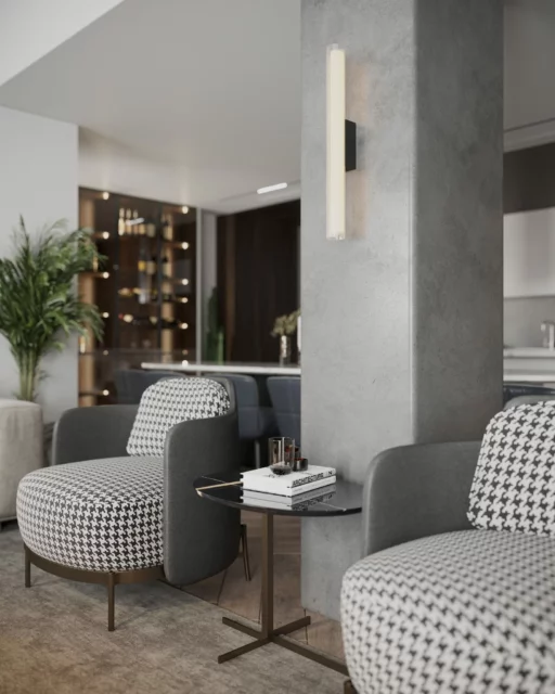 Wall lamps → Maxlight W0365 Fayette 61cm