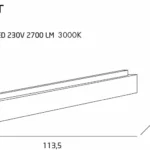 Ceiling lights → Maxlight C0125 Linear