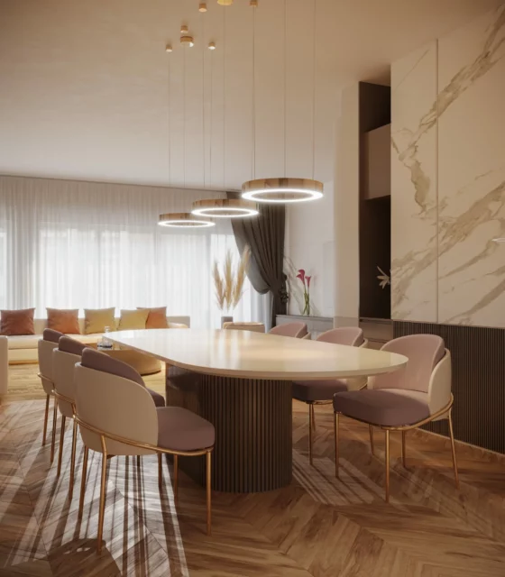 Lampy wiszące → Maxlight P0377D Luxury 40cm