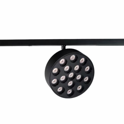 Systemy Szynowe → Micro11 → Oprawy → Maxlight N0012N Micro11 Raster okrągły  On/Off