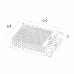 Systemy Szynowe → Micro11 → Akcesoria → Maxlight NA0008 Micro11 Zasilacz zewnętrzny 48V 100W