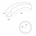 Systemy Szynowe → Magnetyczne → Szyny → Maxlight MT0036 Magnetic Łuk szyny natynkowej wysokiej
