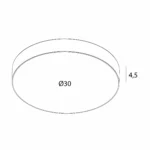 Ceiling lights → Maxlight C0271 Lumos 24W